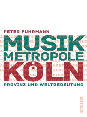 cover image of Musikmetropole Köln